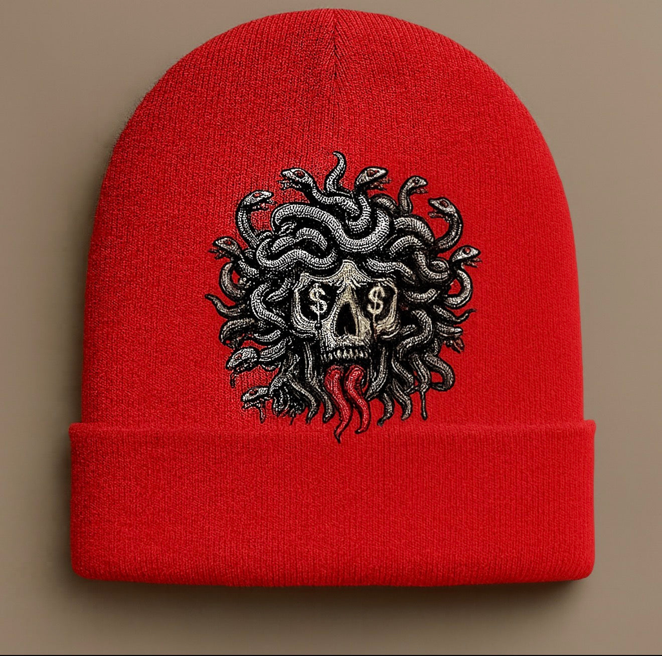 medusa head beanie
