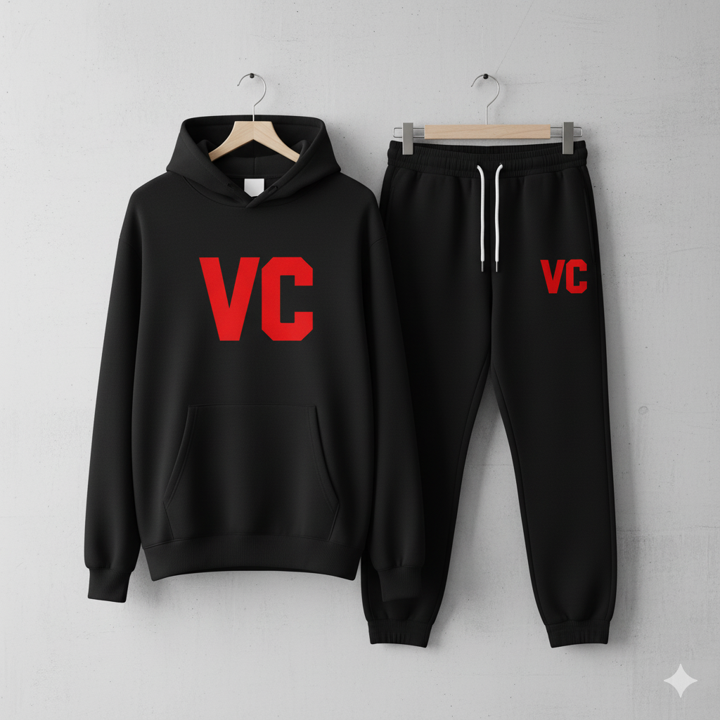 vc essentials 2pc jogger set – hoodie & jogger