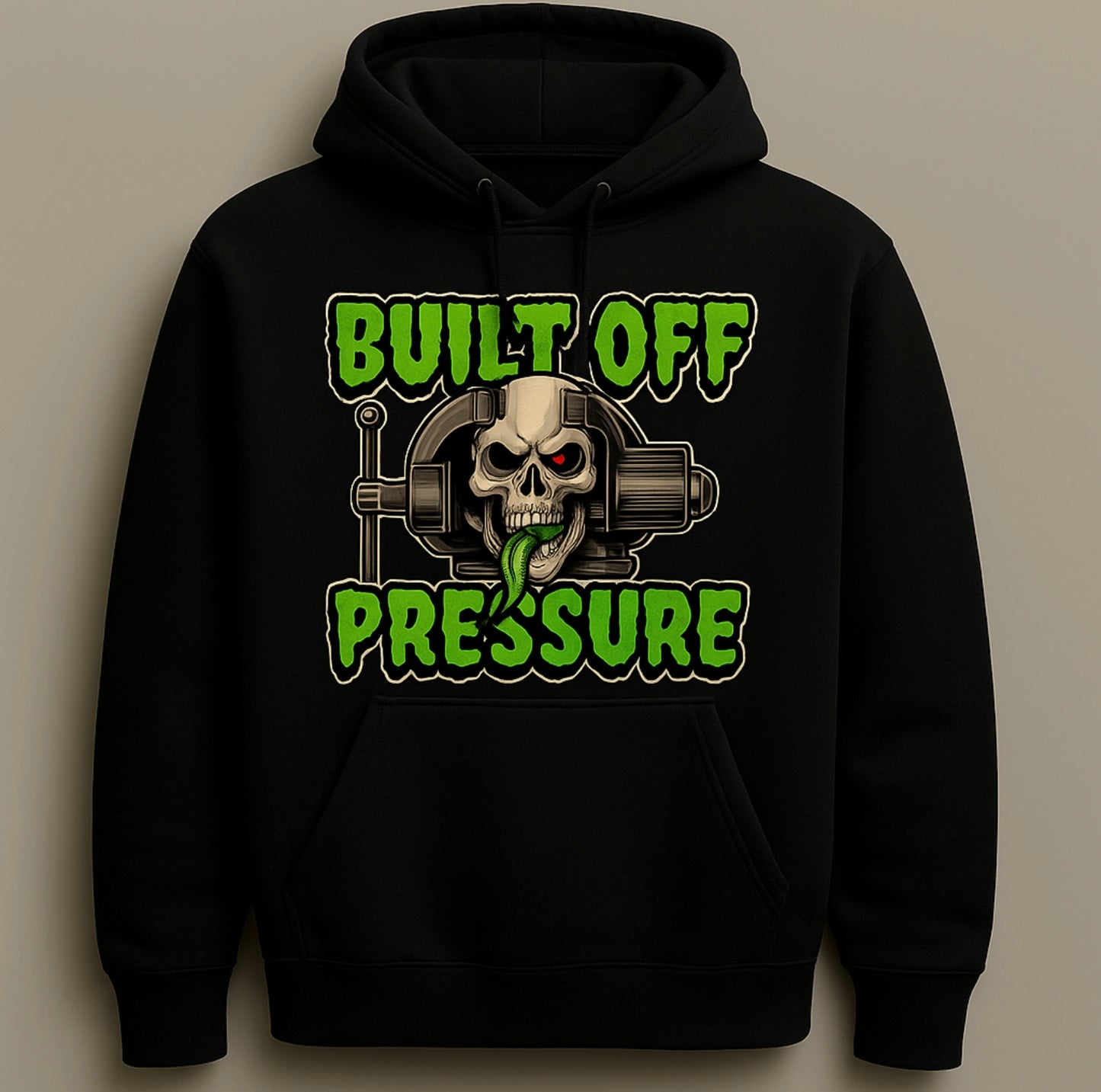built off pressure hoodie