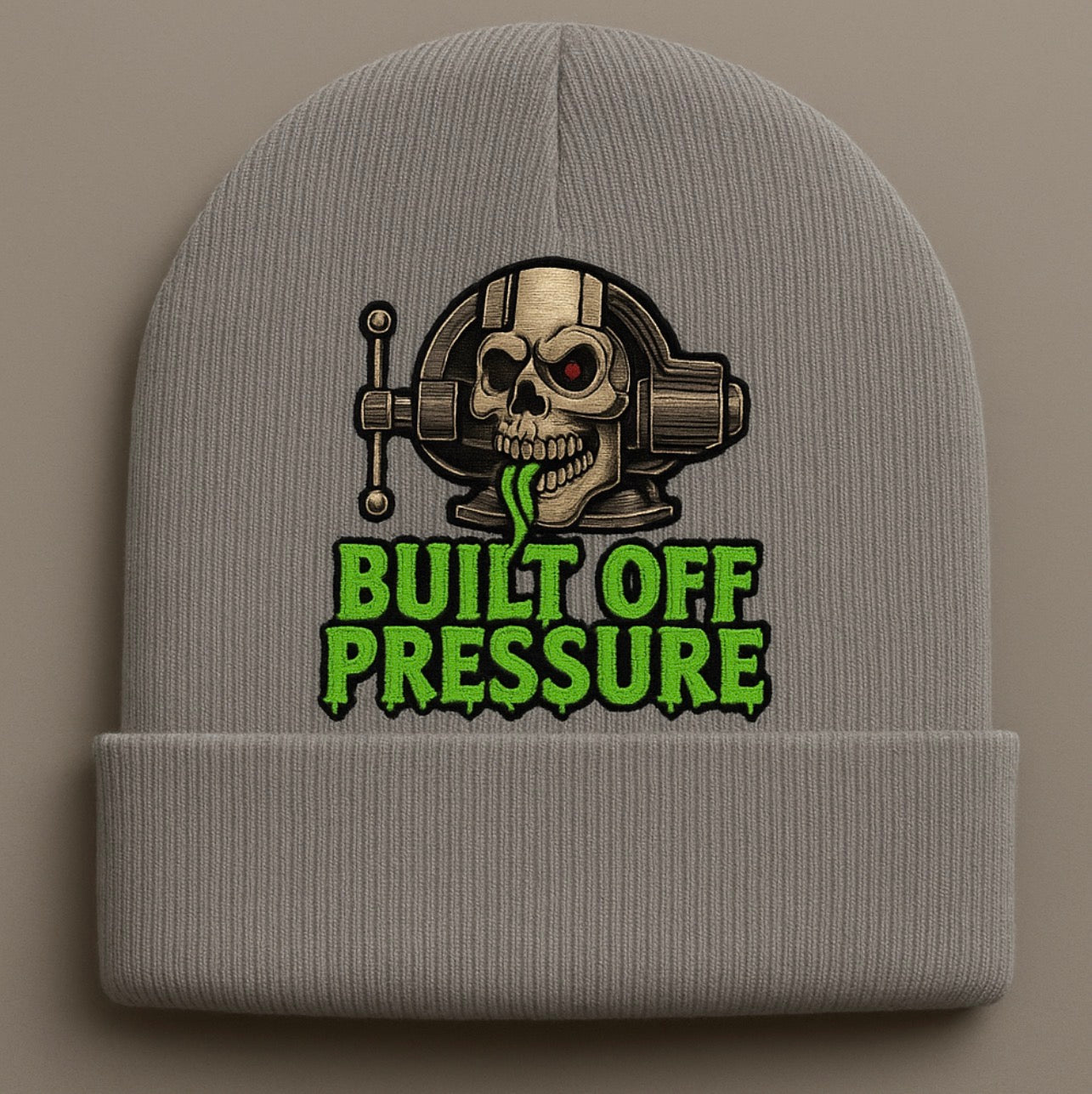 built off pressure beanie