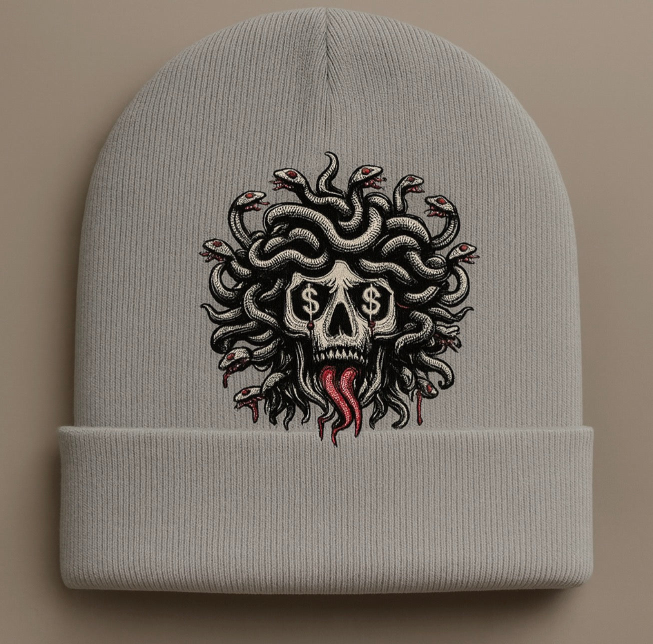 medusa head beanie
