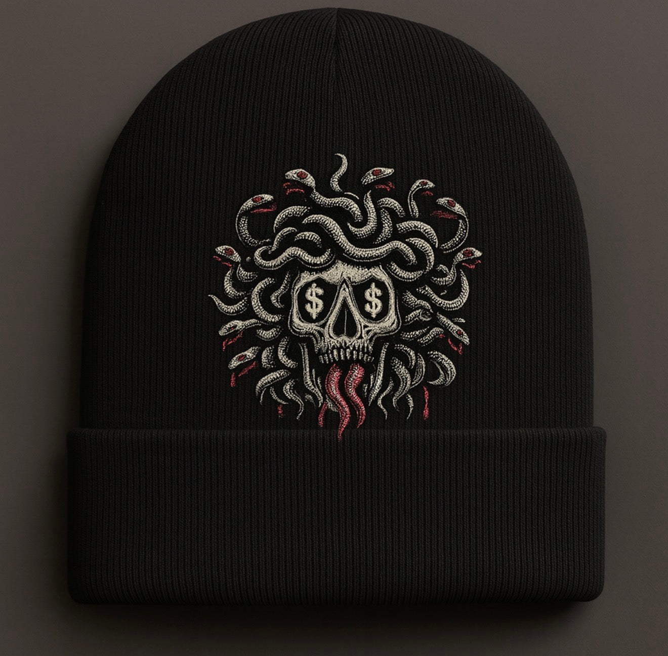 medusa head beanie