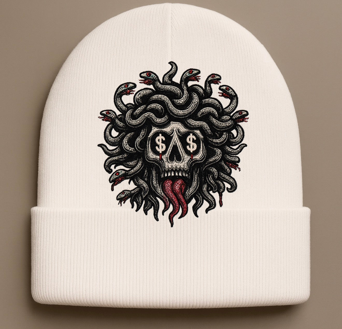 medusa head beanie