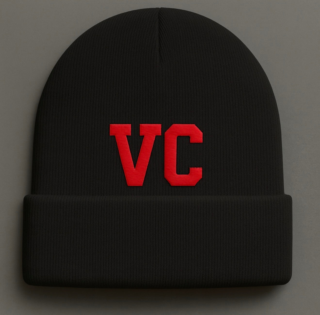 vc letter beanie