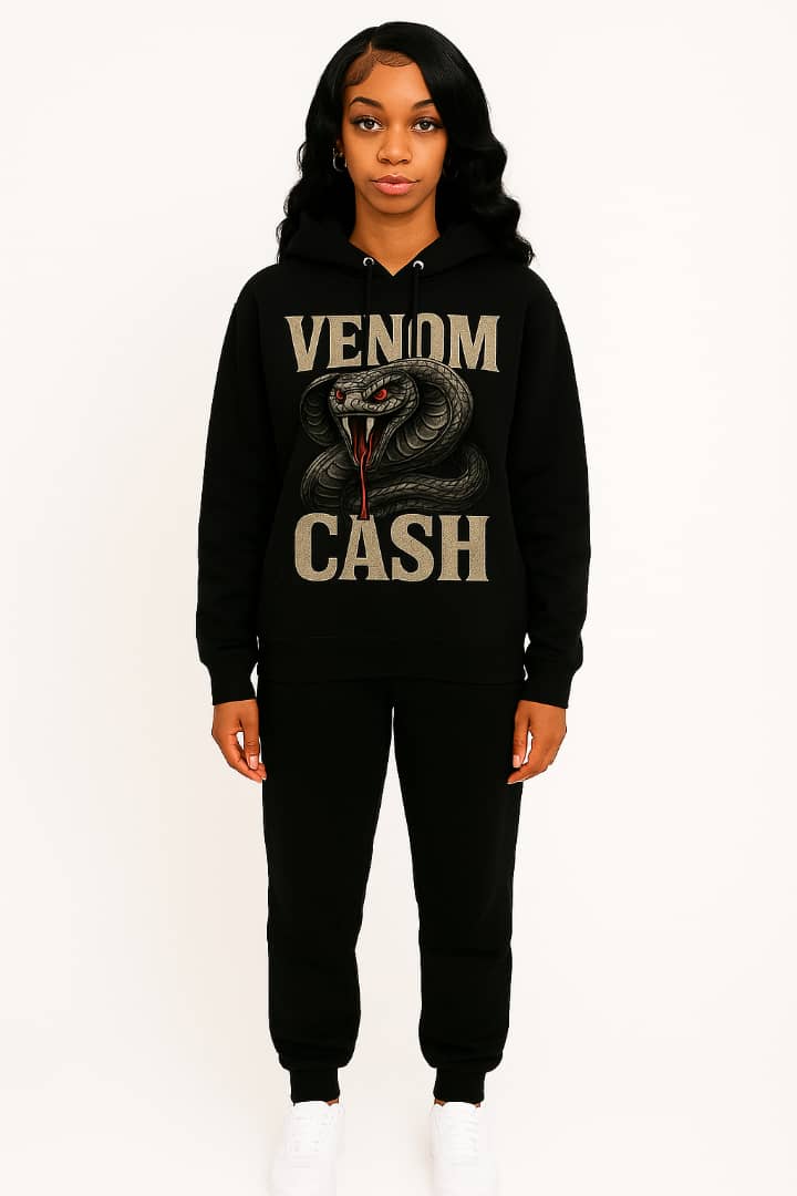 venom cash snake hoodie